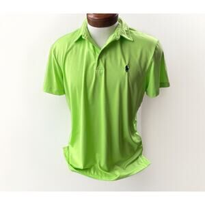 Polo Ralph Lauren Men’s Green Performance Polo Shirt Size L